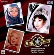 DVD AUDREY HEPBURN, BRIGITTE BARDOT, MA - Hollywood Star Retsuden Vol.1 "Eter COBY90073 Japan ObiMovies & DVD Used