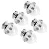 12 Set     Box Cake Stand Cupcake   Display Plate with Lid Party Supplies
