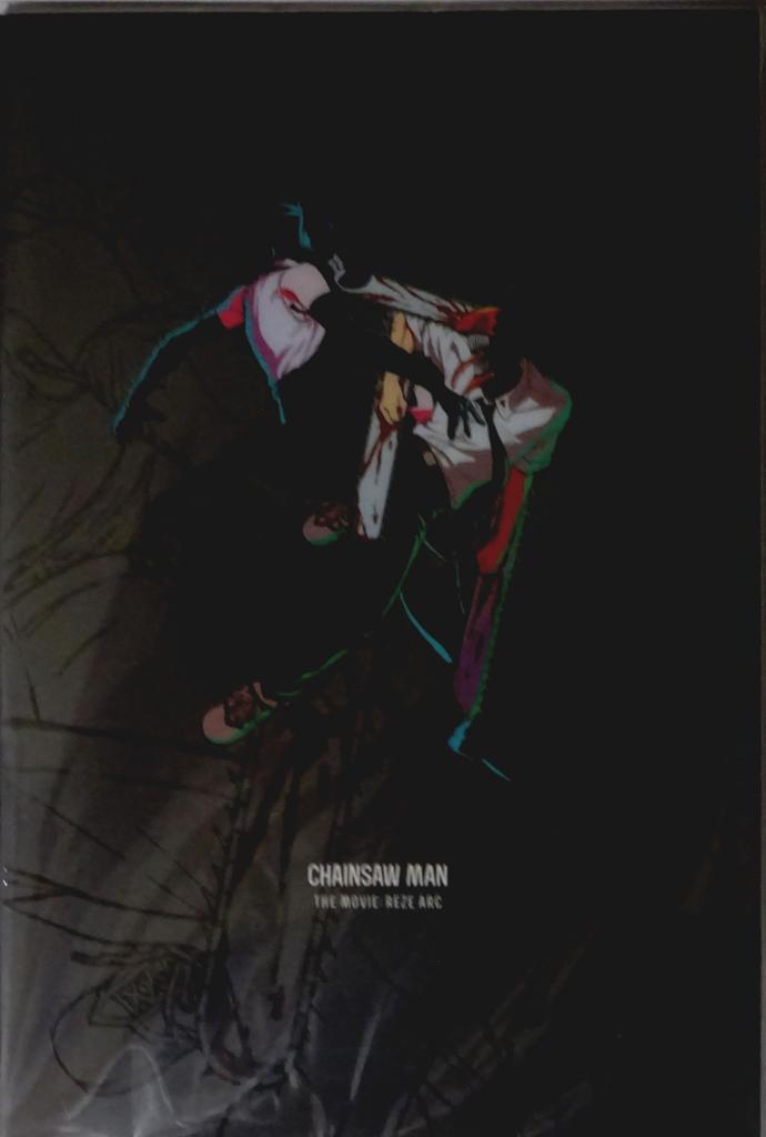 Chainsaw Man Reze Chapter Movie Pamphlet with Flyer Director: Tatsuya Yoshihara Cast: Voice Actors: Kikunosuke Toya, Shiori Izawa, Tomori Kusunoki