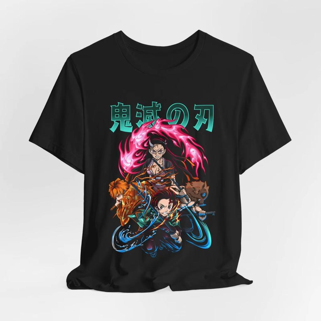 Summer Best selling Kamisama Gurren Lagann Anime Character T-Shirt for Casual Outdoor Daily Wear