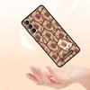 Cartoon Capybara Phone Case For Samsung Galaxy S26 Ultra S25 Plus S24 FE S23 S22 5G S21 S20 Cover Black Soft