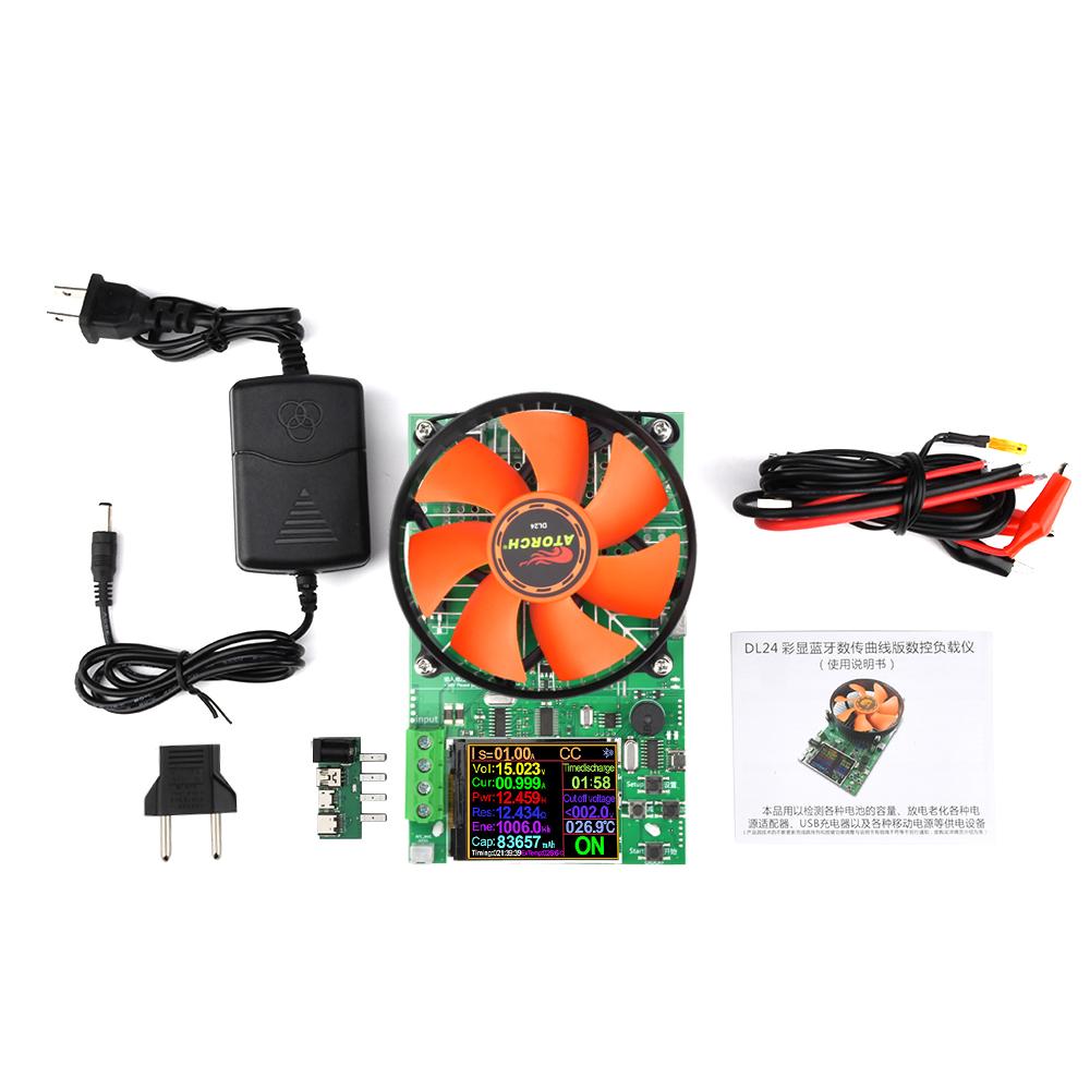 DL24/DL24P 150W/180W CNC adjustable constant current load aging tester DC USB voltage and current tester