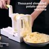 Hand-Cranked Multifunctional Vegetable & Potato Slicer