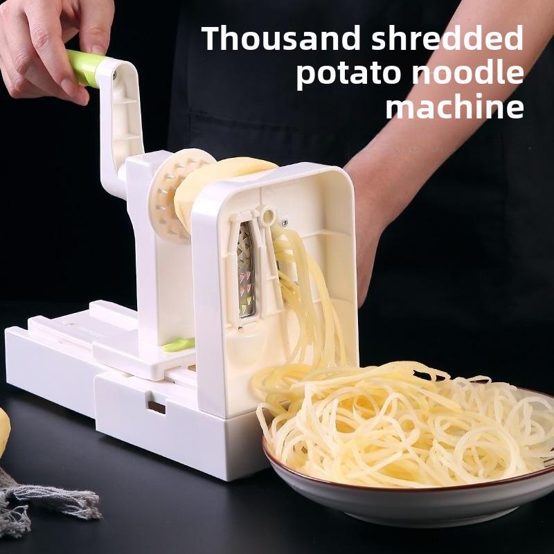 Hand-Cranked Multifunctional Vegetable & Potato Slicer