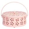 Wrought Iron Mosquito Coil Holder & Fireproof Incense Burner with Lid