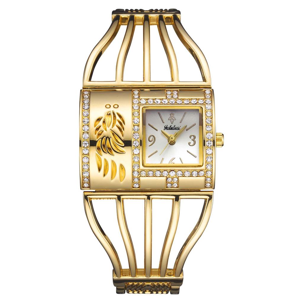 Bracciale Yalalusi Orologio da Donna Cinturino a Gabbia Diamante Orologio da Donna Moda Orologio da Donna