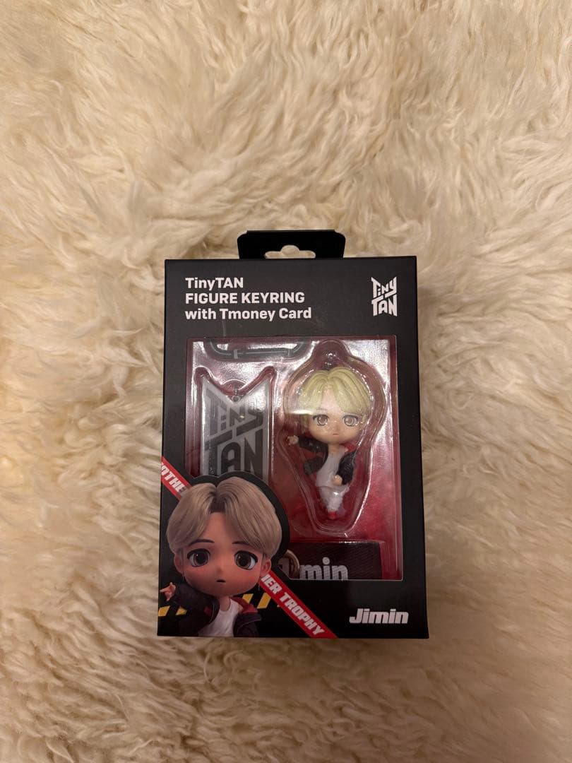

[USED] BTS TinyTAN Figure Keychain T-Money Card Jimin
