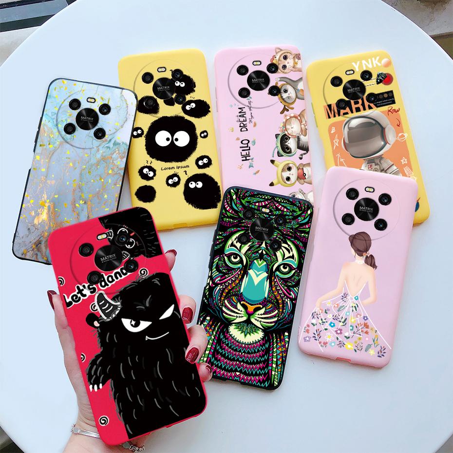 For Honor X9a 5G Case RMO-NX1 Cute Astronaut Back Cover Soft Silicone Funda For Honor X9 5G ANY-NX1 Phone Case HonorX9 X9a Capa