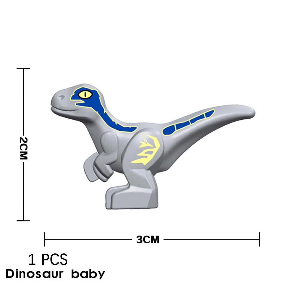 Jurassic Dinosaurs Building Blocks Dinosaur Baby MOC Bricks DIY Action Figure Egg Models Children Toys Animals Kids Gifts