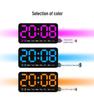 Multifunctional Wall Clock 6638: Large Screen, Dual-Use, Temperature Display, Living Room Alarm Clock