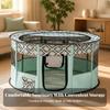 Whelping Enclosure with Mesh Panels | WipeClean Polyester textile, Lightweight Frame Design, Puppy