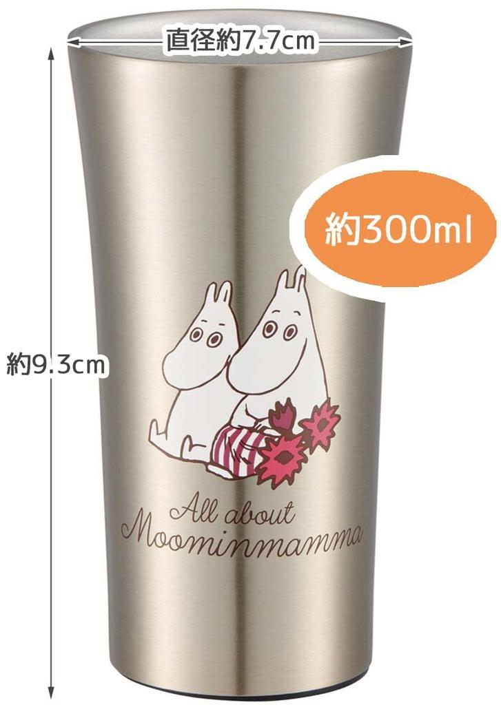 Skater Stainless Steel Tumbler 300ml Moomin Mama Thermal/Cold STB3N-A