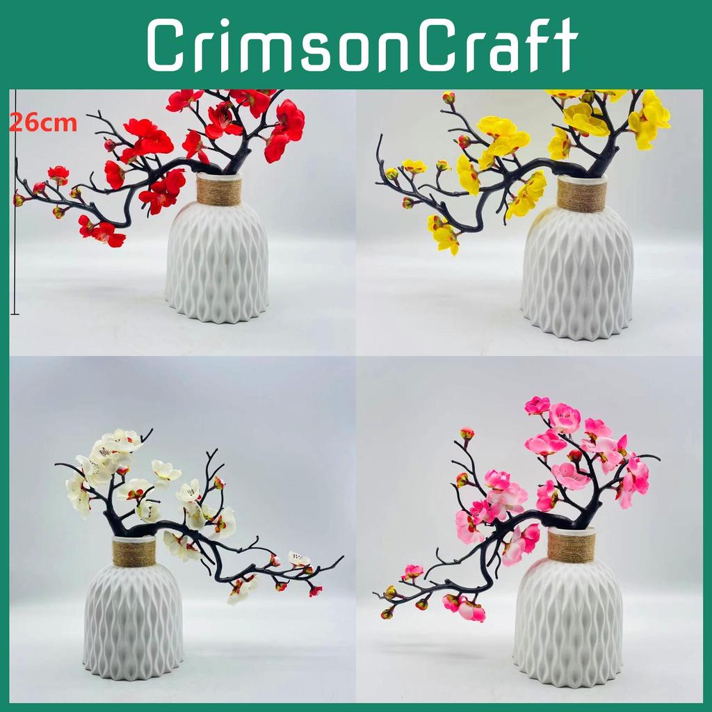 Sweet Silk Winter Flower Potted Plant Bonsai For Indoor Gift Decoration