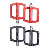 8 Pins Wide Flat Cycling Pedals Nonslip Road Bicycles Pedals Aluminum Alloy Mountain Bicycles Pedals Easy To Install