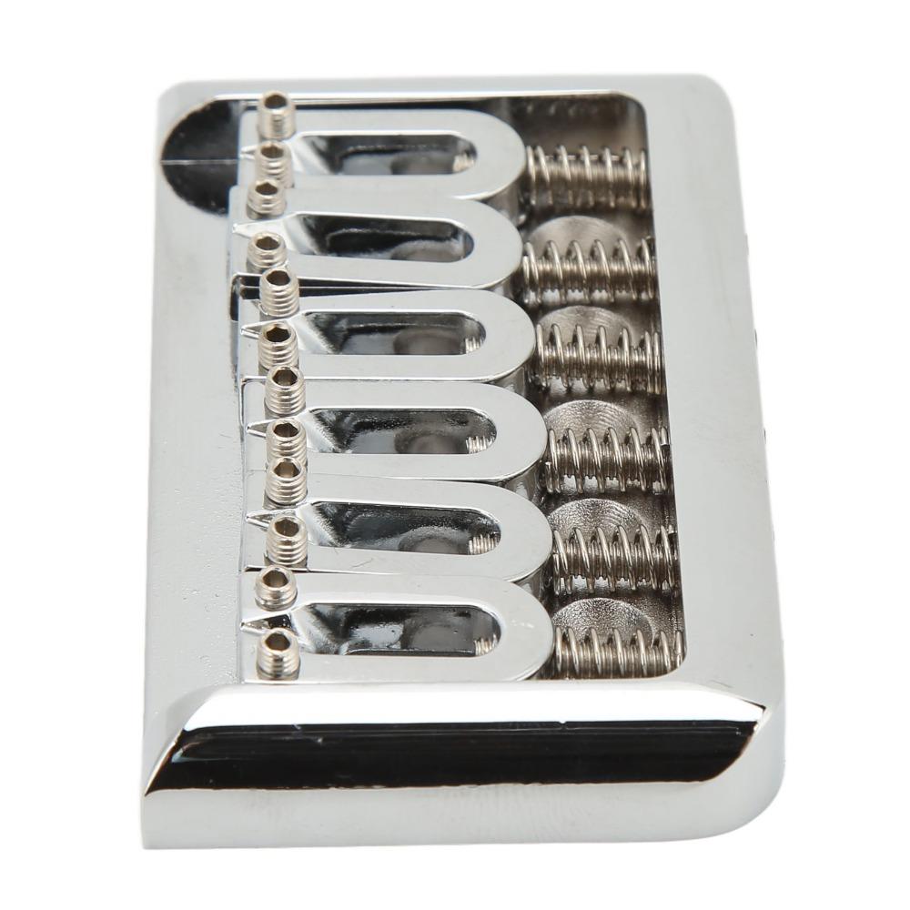 76mm Fixed Hardtail Guitar Bridge U Shaped String Spacing Electric Guitar Bridge Electric Guitar