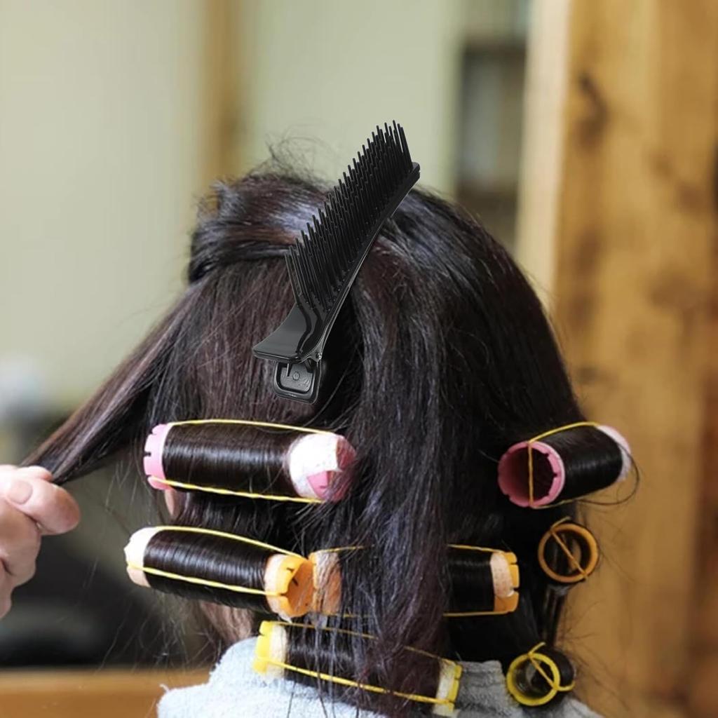 Beaupretty 3 Pieces Teasing Clip Combs Hair Combs Hairstylist Hair Clips Hair Coloring Styling Tools for Highlights Trimming Cutting Flat Iron Guide,
