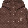 New MLB New York Yankees FW23 Down Jacket Unisex Dark Brown 3ADJM0336-43BRD