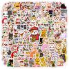 135Pcs/Set Lucky Cat Mini Diary Manual Stickers DIY Scrapbooks Album Decor Decals Stickers
