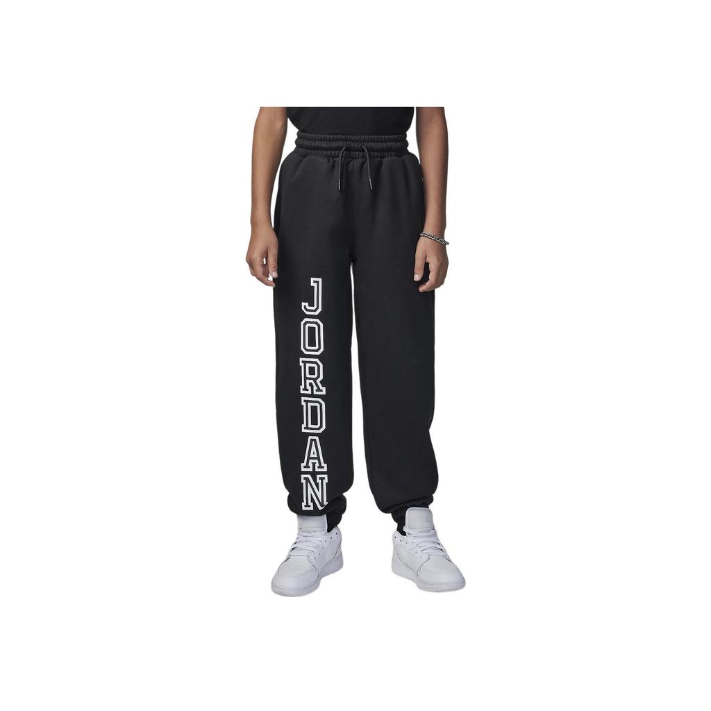 Jordan Sport Casual Fleece Cuffed Pants Kids bottoms Black HV1920-010