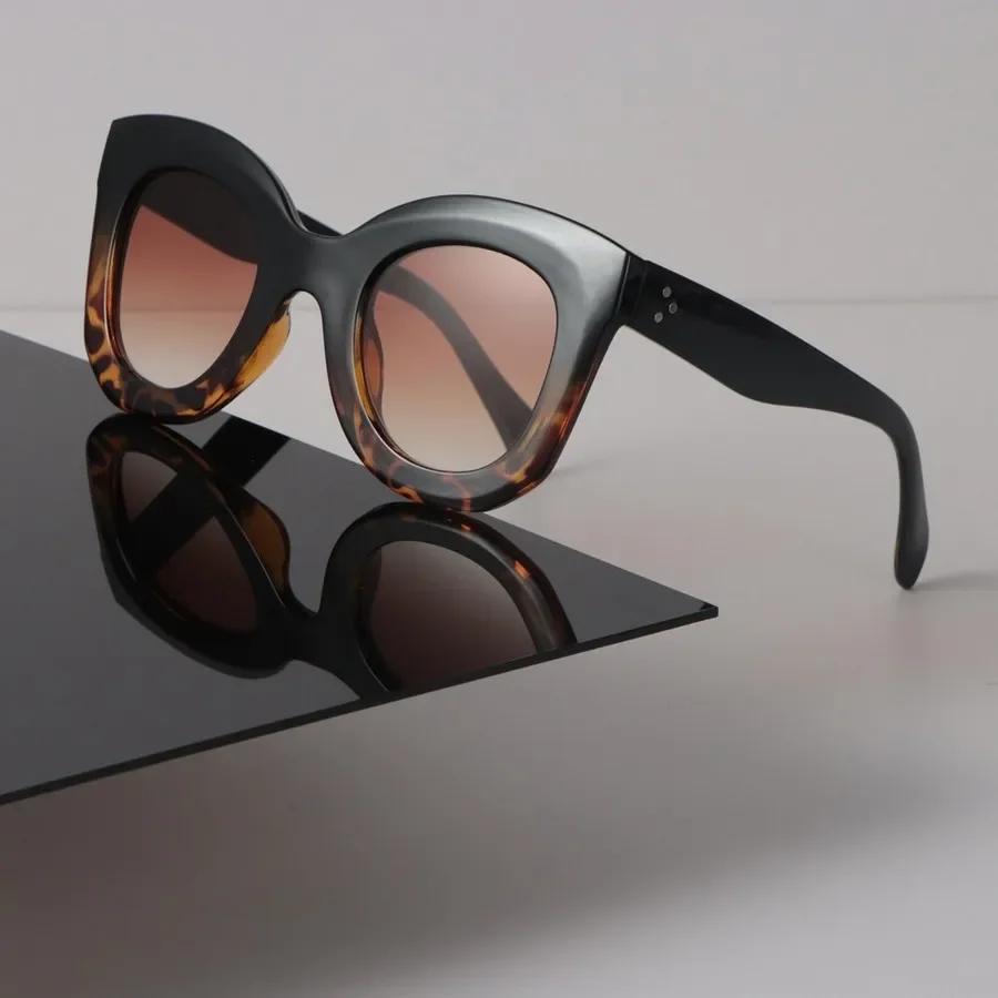 

Модные круглые солнцезащитные очки Женские Мужские Ретро Роскошные Минималистичные Стильные очки Повседневные Личность Other