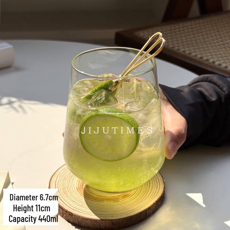 Chic Ins Style Handmade Glass Beverage Cup