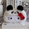 Kawaii Hello Kitty Plüsch-Federmäppchen Cartoon-Kosmetiktasche Große Kapazität Schreibwaren Kosmetik Stiftebeutel Aufbewahrungstasche Geschenk