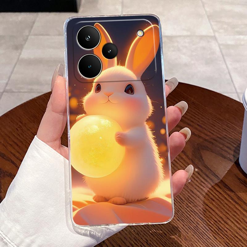 Phone Casing For Realme P4 Pro 5G Back Cover Luxury Dragon Cute Cool Boys Girls Flowers Patterns Transparent Soft Silicone Case