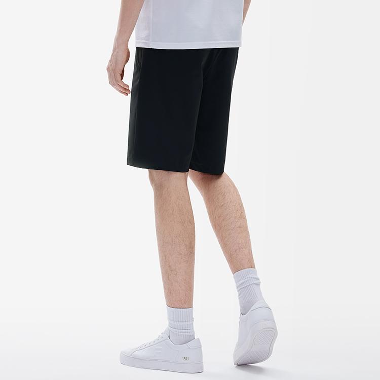 Fila SS22 Color Block Logo Simple Woven Mid Rise Fitted Casual Shorts Men Shorts Legendary-Blue F11M227803F-NV