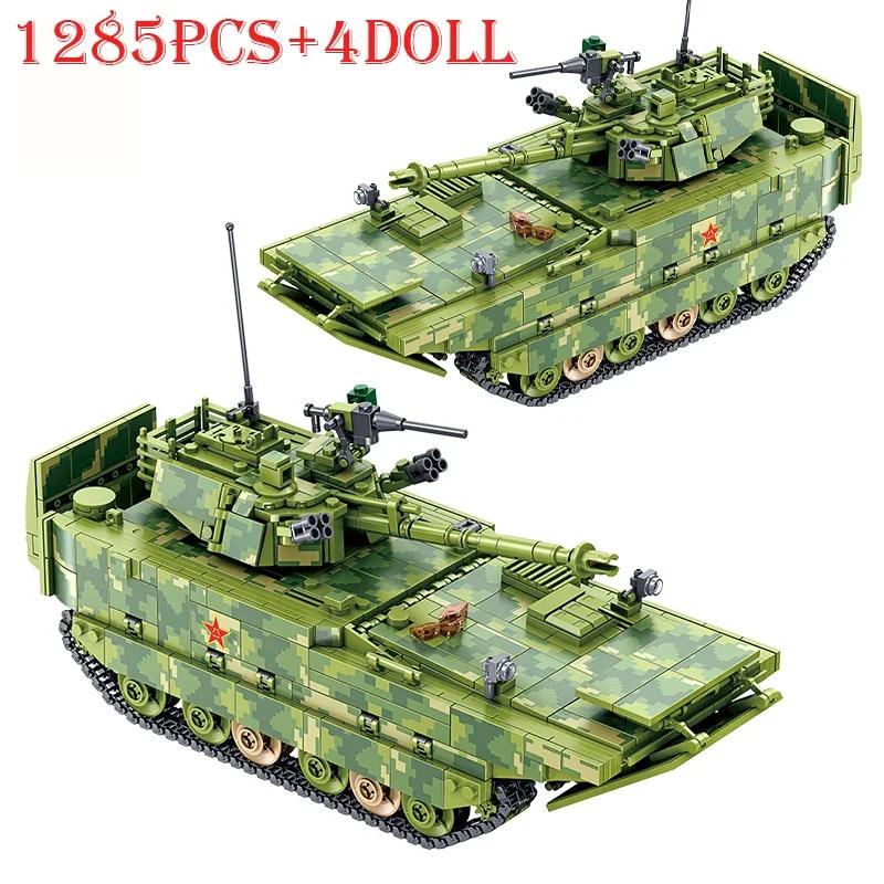 

1000+pcs World War II Military Tank Bricks Toys Sets Creative Mouse Vehicle Army Model Building Blocks DIY Toys for Kids Boys