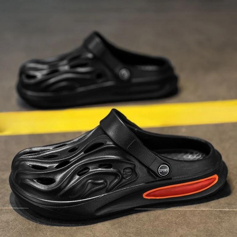 Beach Male Shoe Hole Shoes Soft Clearance Sale Open Toe Color Wholesale Expensives New Arrival Trend 2025 Barefoot Men's Sandal