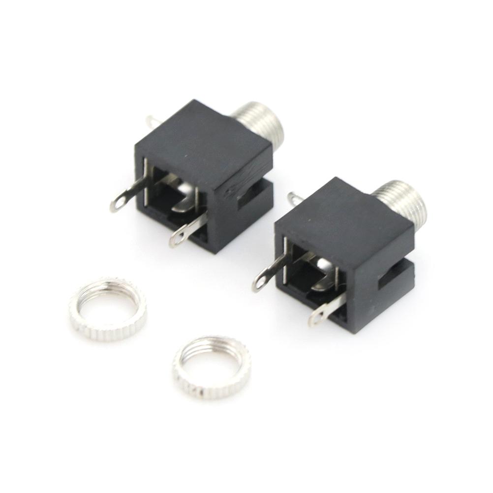 20Pcs/lot 3.5mm Female Audio Connector 3 Pin DIP Headphone Jack Socket Mono Channel PJ-301M