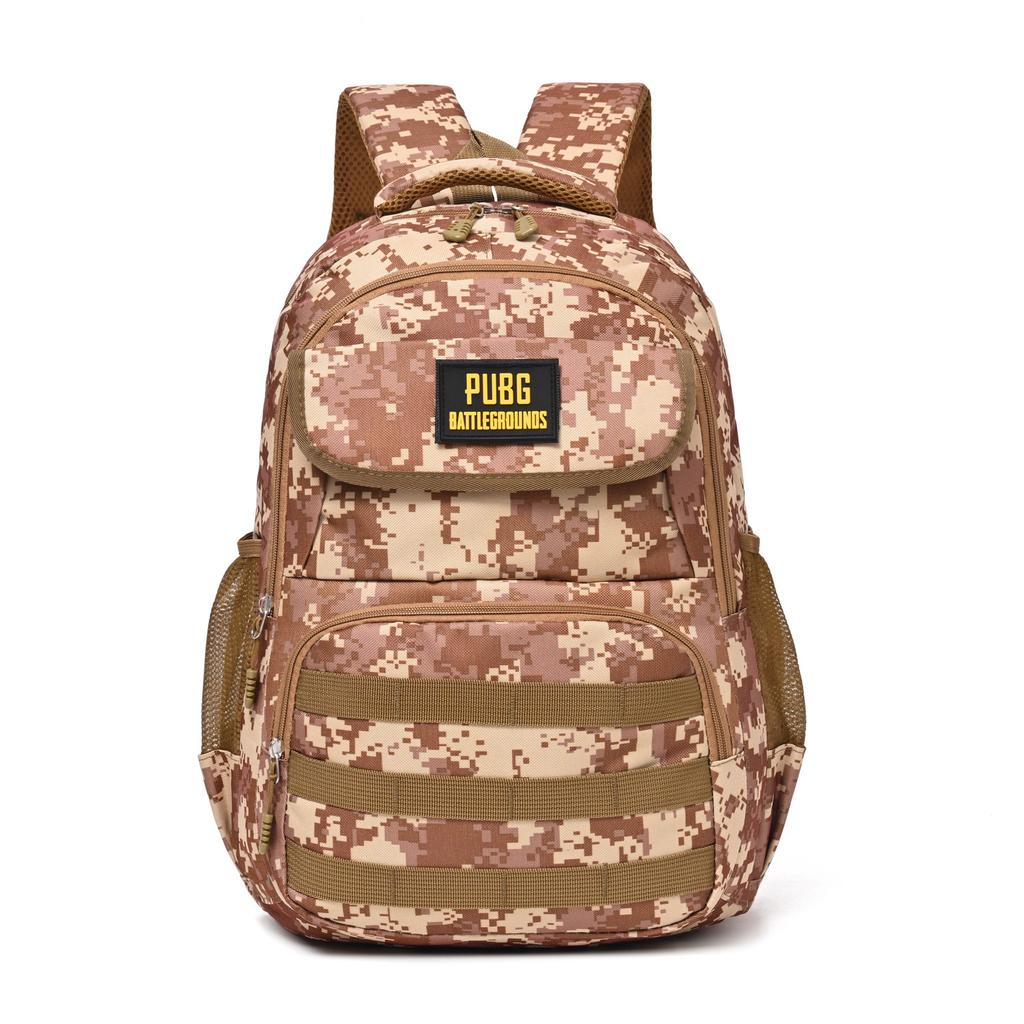 Schoolbag new camouflage backpack large capacity backpack primary and secondary school students schoolbag file bag travel bag computer bag