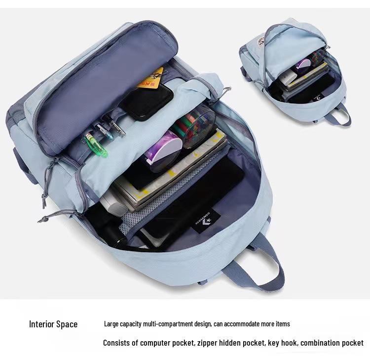 Versatile Student Sports Travel Backpack: Lightweight, Large Capacity, Shoulder-Friendly Design