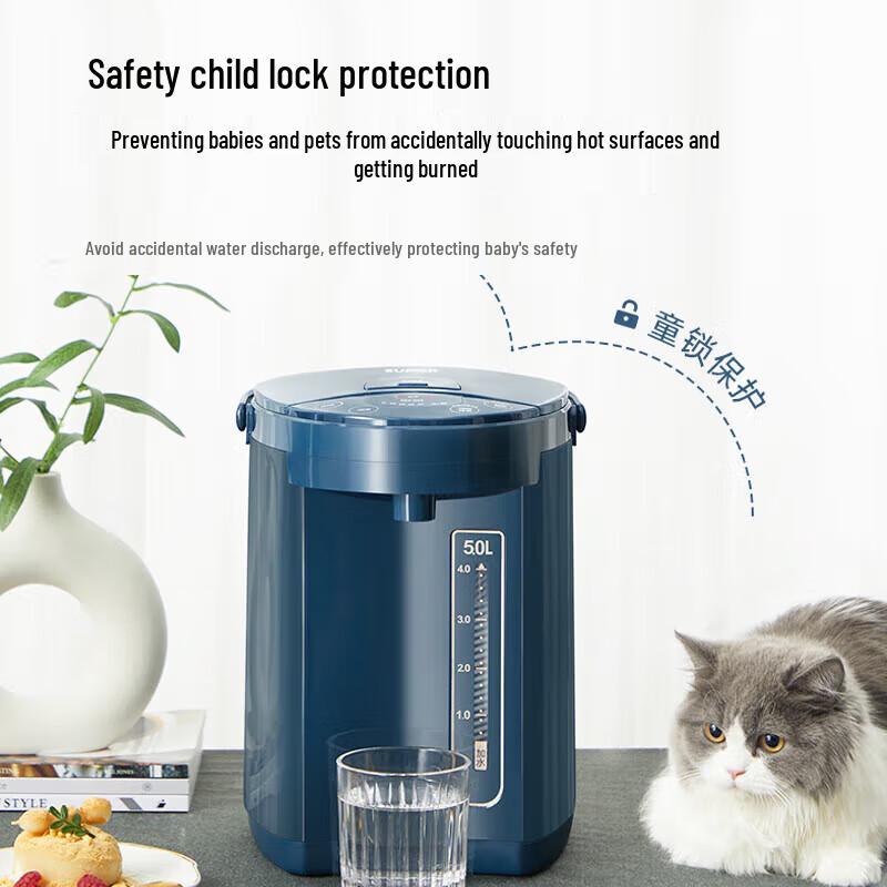 SUPOR 5L Double-Layer Electric Kettle CN plug (adapter included)