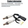 Up&Downstream Oxygen O2 Sensor For Chrysler 200 Fiat Jeep Cherokee Renegade 2.4L 2015 2016 2017 2018  68195741AA 5149180AA