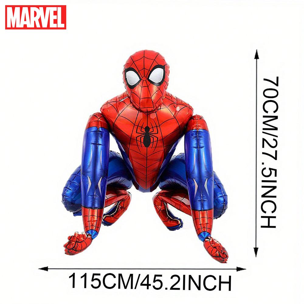 1PCS Marvel Officially Licensed Spider-Man Balloon  Cartoon Character Balloon Theme Birthday Party  Gift