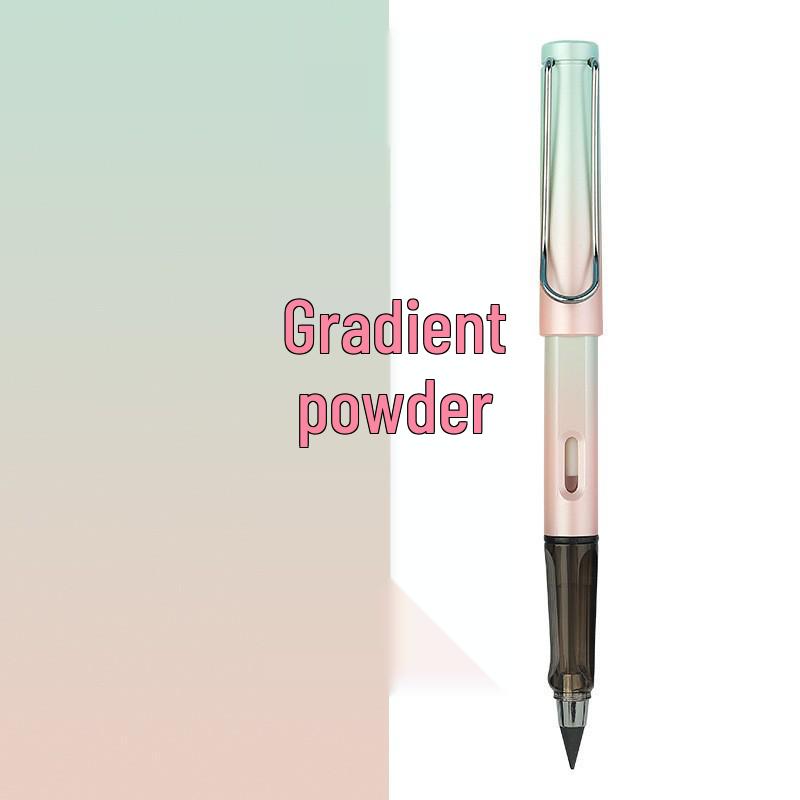 Black Tech Eternal Pencil: No Sharpening, No Ink, Break-Resistant Lead, Posture-Correcting Drawing Tool