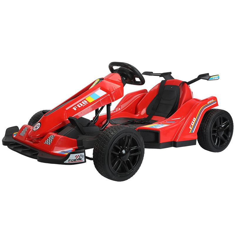 Kids 4 Wheels Electric Ride On Car, Large Motor Off‑Road Toy Vehicle, Remote Control, Support Adult Sit, Outdoor Kids Electric SUV Toy Gift