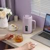 Versatile Electric Health Pot Compact Multi-Function For Cooking Rice Tea Soup & More 500W Power Ceramic Liner 12-Hour Timer Quiet Operation