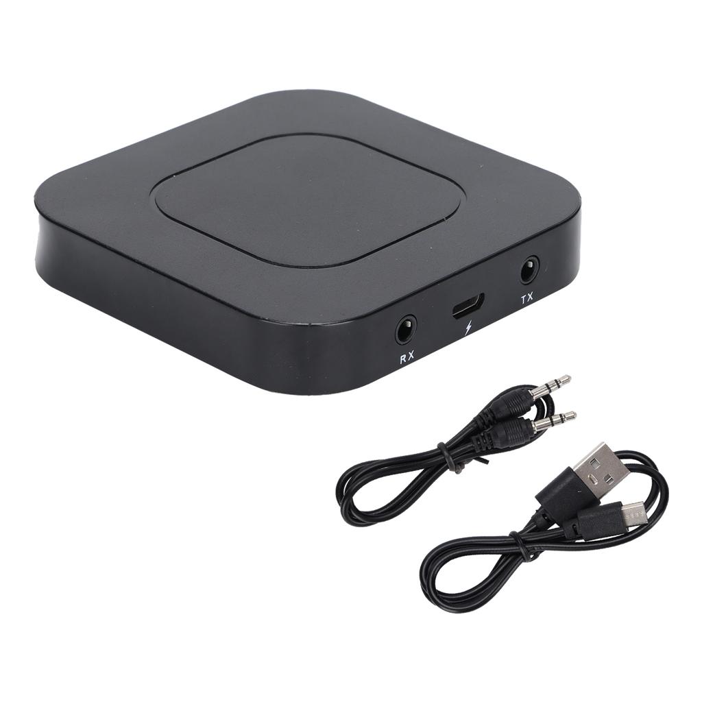 BT‑13 Wireless Bluetooth Transmitter Receiver With Audio Cable and USB Power Cable for TV Home Audio System