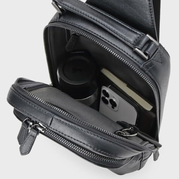 Takeo Kikuchi BLACK ROYAL Body Bag Black (119) 00 (FREE)