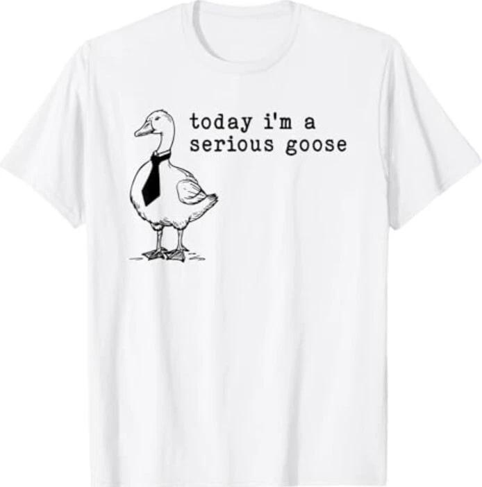 Today I m A Serious Goose T-Shirt S
