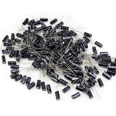 Electrolytic Capacitors Components Conductors Tools Set 15 Value 50V 1uF-2200uF