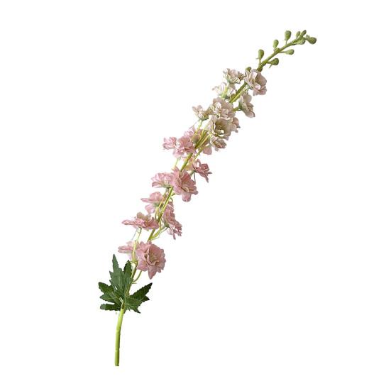 

Larkspur Artificial Flowers Realistic Delphinium with Bendable Stems Rustic Floor Vase Decor for Home Wedding Decor Reusable Floral Arrangements светло-розовый