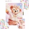 Duffy Bear Diamond Painting Mosaic Diamond Art Painting Kit Handmade Diy Home Decoration