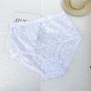 FINETOO 1Pc Summer Sexy Ultra-thin Lace Perspective Panties Women High Waist Lace Floral Underwear Female Breathable Intimates Lingerie