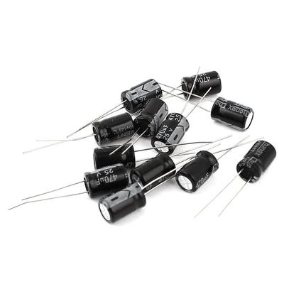 Kondensator 12 Stück 25V 470uF 105C 8x12mm