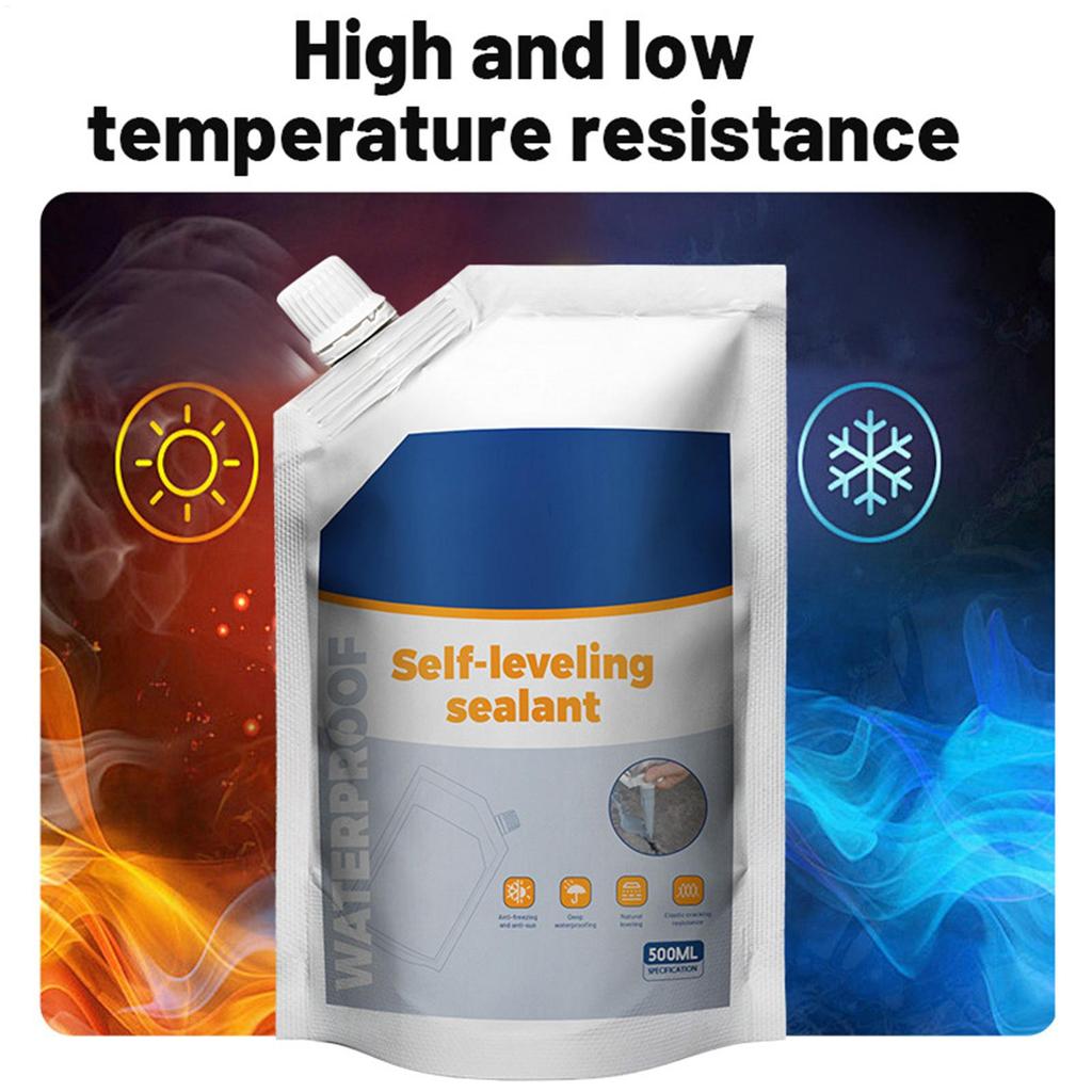 Caulking Glue 500g Wall Ground Gap Quick Drying Crack Resistant Gap Filling Glue Slab Concrete Crack Waterproof Repair Sealant