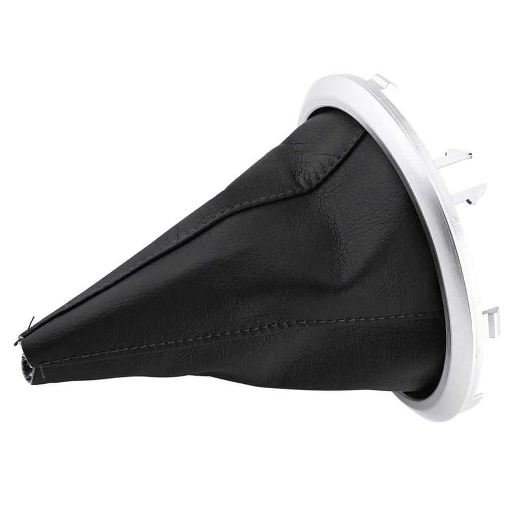 Car Black Manual Transmission Shift Lever Frame Boot Cover Fit For Suzuki Swift SX4 2005 2010