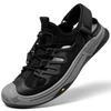 Fashion High-quality Men Young Ventilation Soft Sole Seaside Sandals Summer Outdoor Lightweigh Non-slip Comfortable Grid Beach Sandals